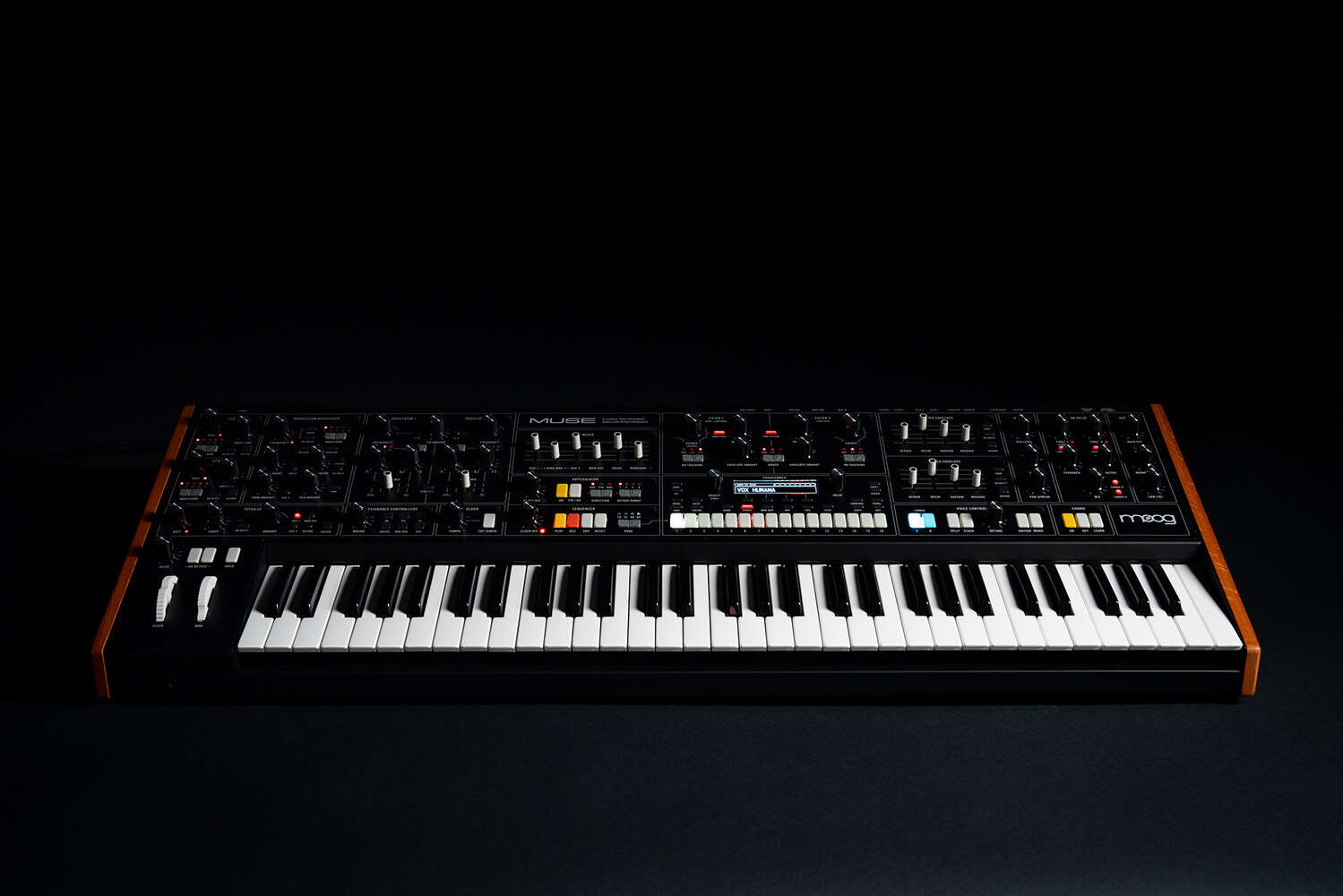 Moog - Muse 8 - Voice Polyphonic Analog Synthesizer - La Boîte Musicale - Synthesizers - Moog -