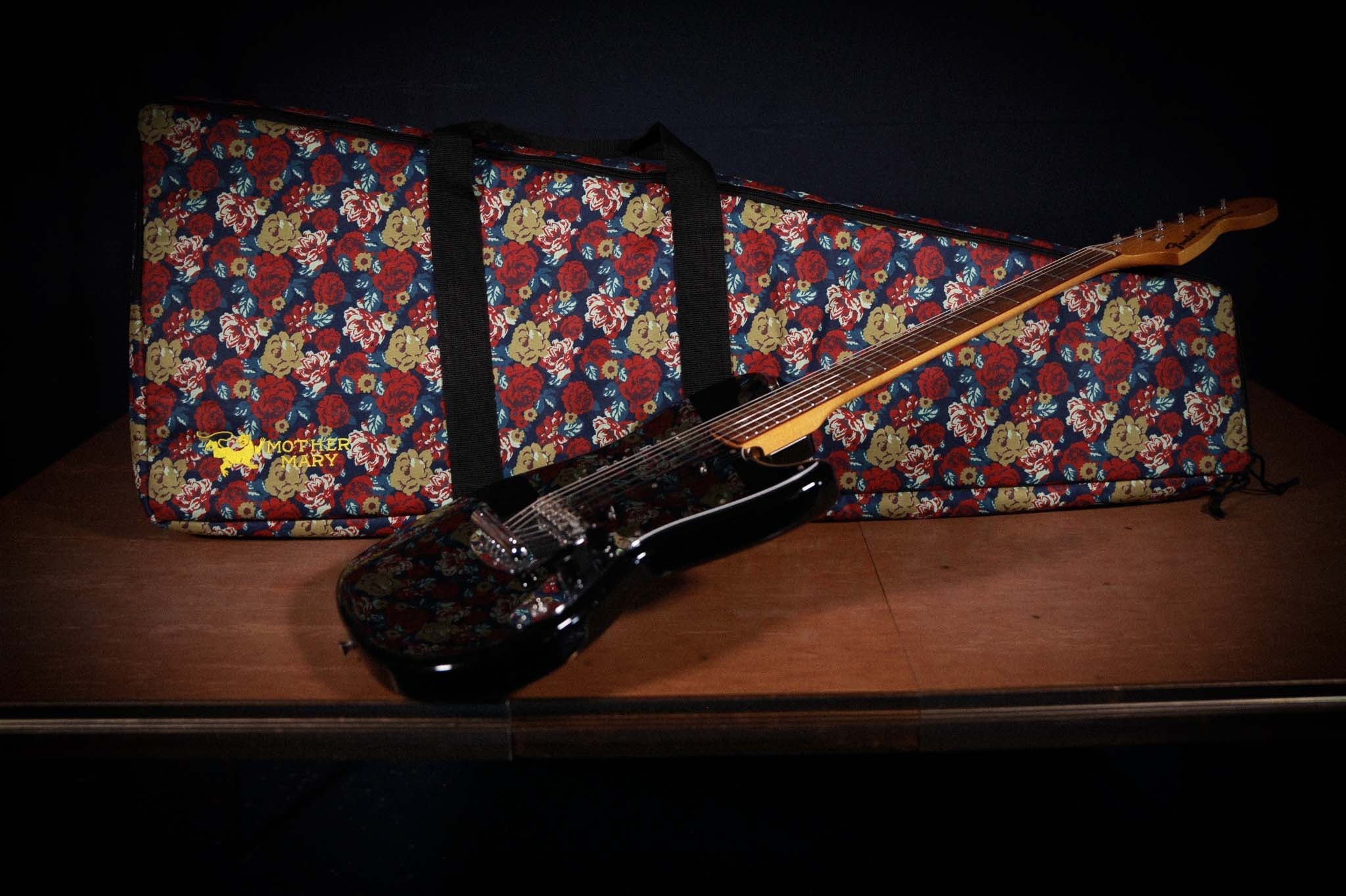 Mother Mary Company - Floral Deluxe Gig Bag Marion Crane - La Boîte Musicale - Guitar Cases & Gig Bags - Mother Mary Company -