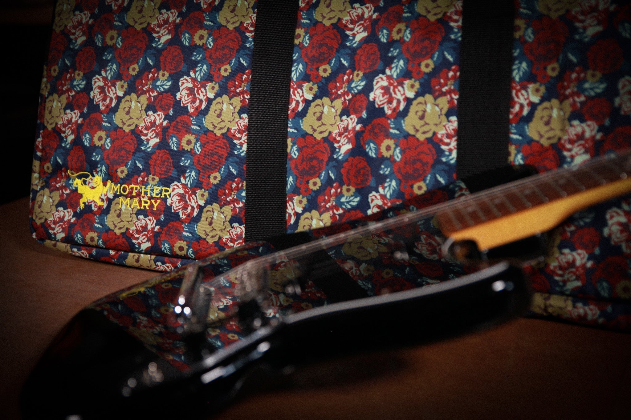 Mother Mary Company - Floral Deluxe Gig Bag Marion Crane - La Boîte Musicale - Guitar Cases & Gig Bags - Mother Mary Company -