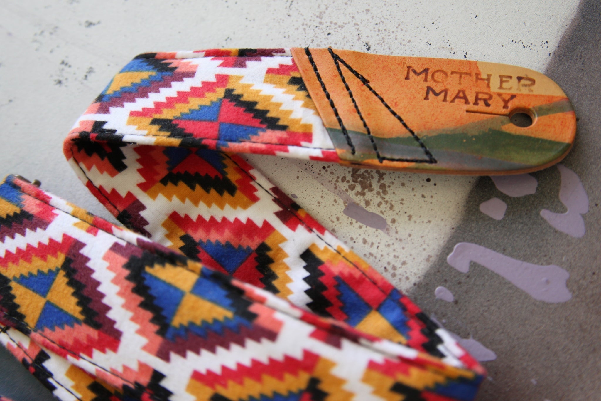 Mother Mary Company - Golden Corral Guitar Strap - La Boîte Musicale - Mother Mary Company -