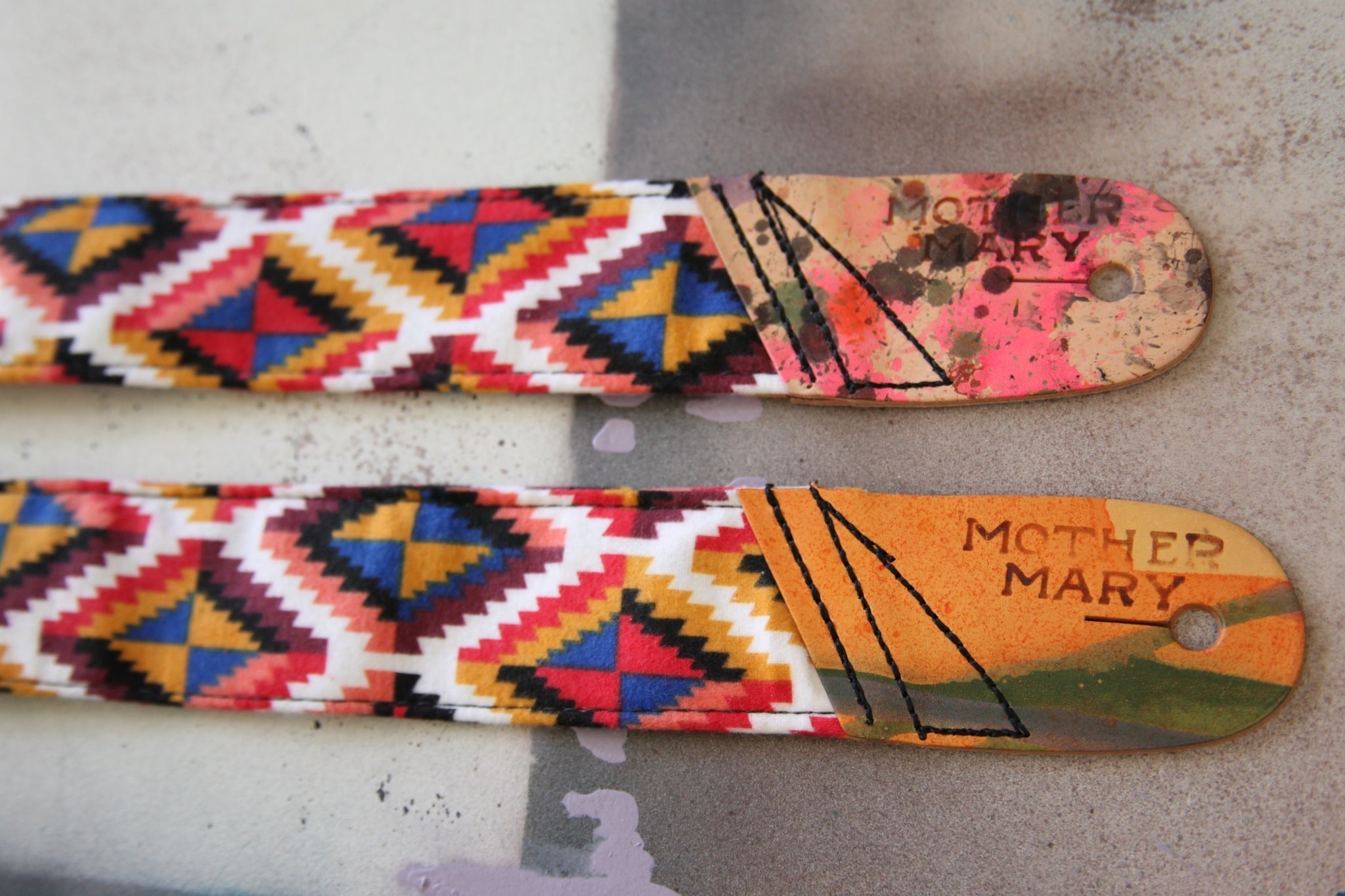 Mother Mary Company - Golden Corral Guitar Strap - La Boîte Musicale - Mother Mary Company -