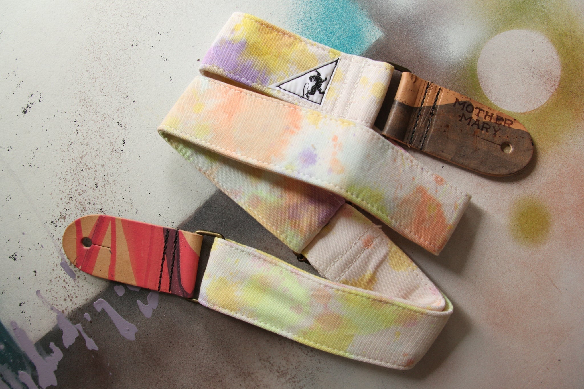Mother Mary Company - Tie Dye Guitar Strap - La Boîte Musicale - Mother Mary Company -