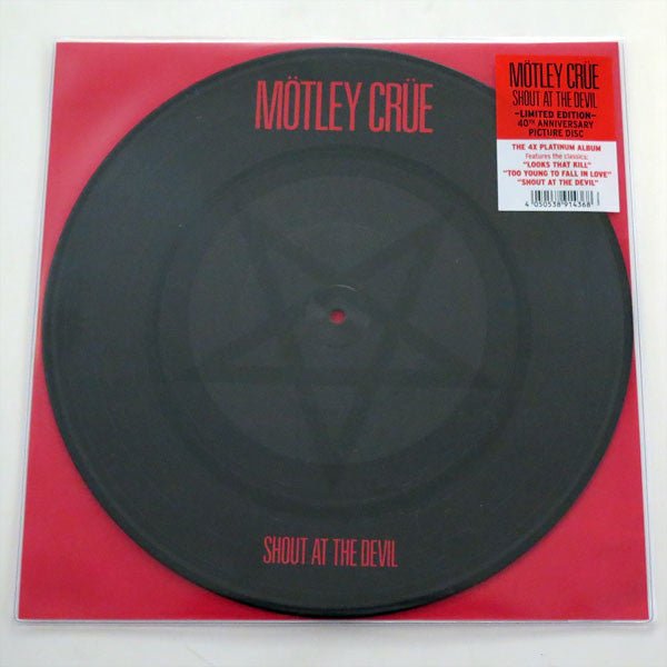 Mötley Crüe - Shout At The Devil - Limited Ed. 40th Ann. - La Boîte Musicale - Vinyl Records - Vinyl Records -