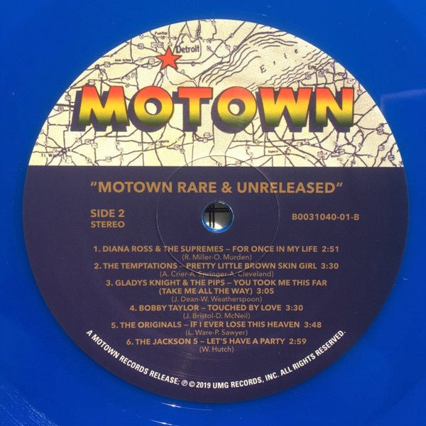 Motown Rare & Unreleased - Gems From The Legendary Vault LP - La Boîte Musicale - Vinyl Records - Vinyl Records -