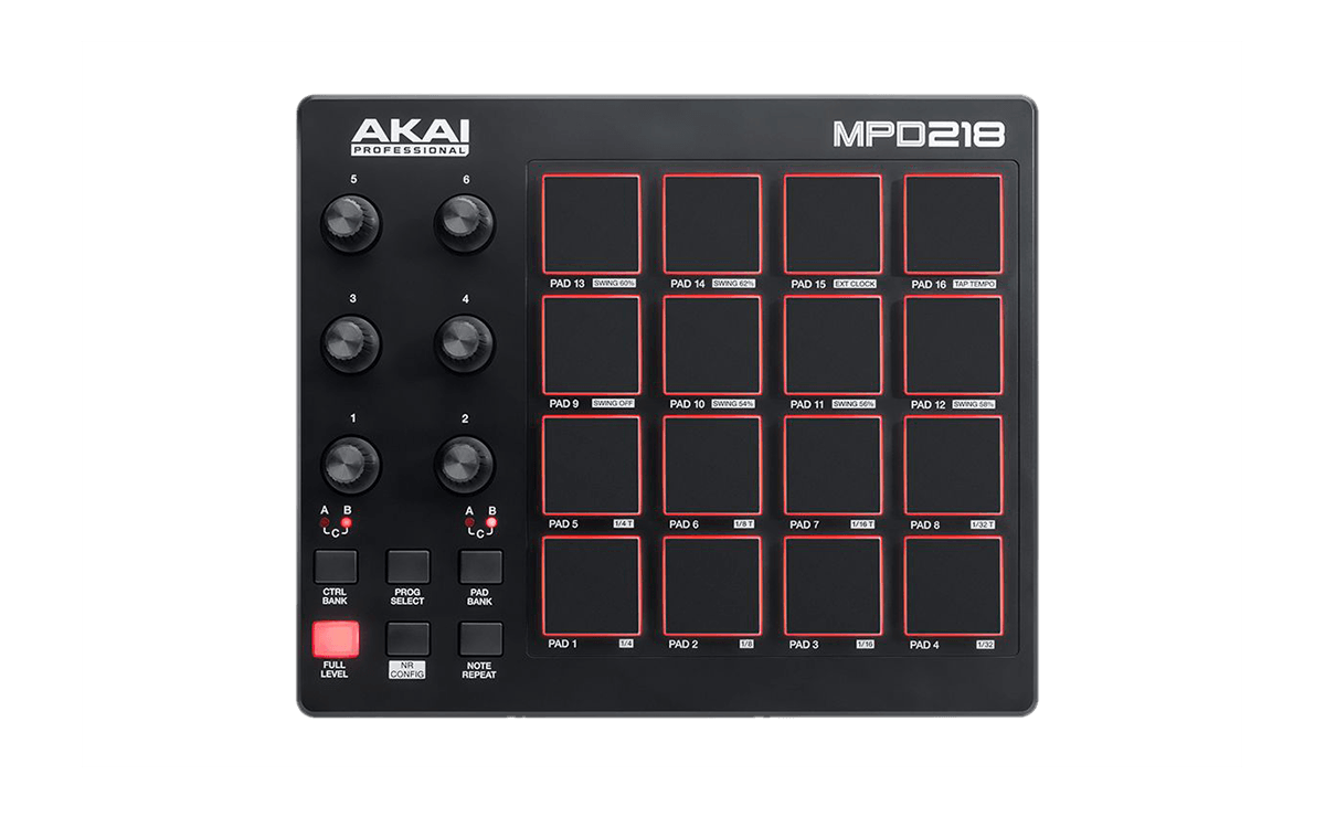 Akaï - MPD218 Mini Pad Controller