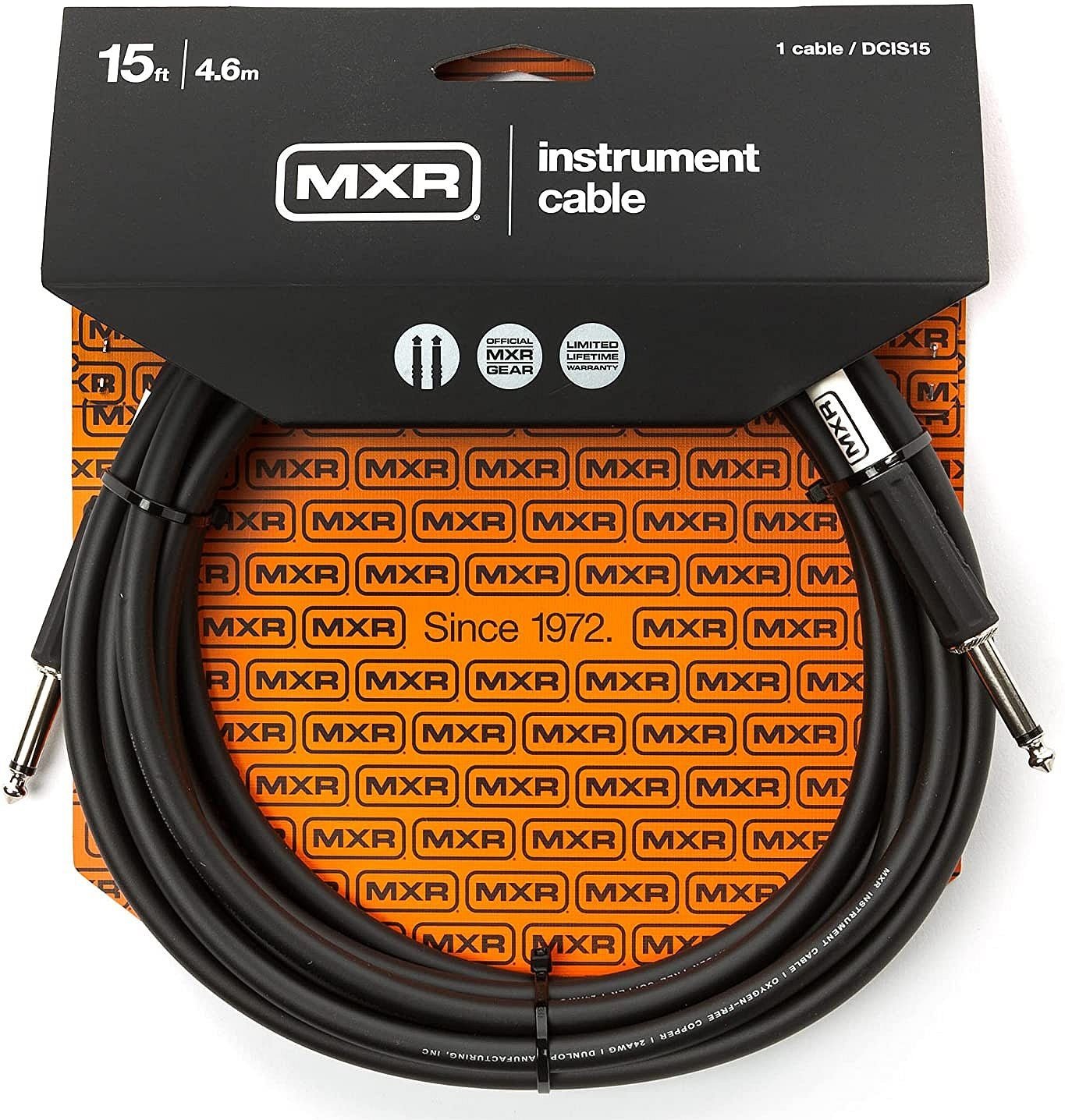 MXR Instrument cable 15ft - La Boîte Musicale - MXR -