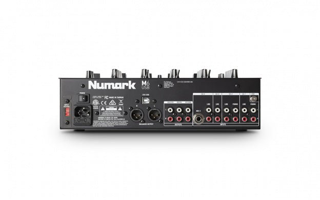 Numark M6 4 - Channel USB DJ Mixer - La Boîte Musicale - Numark -