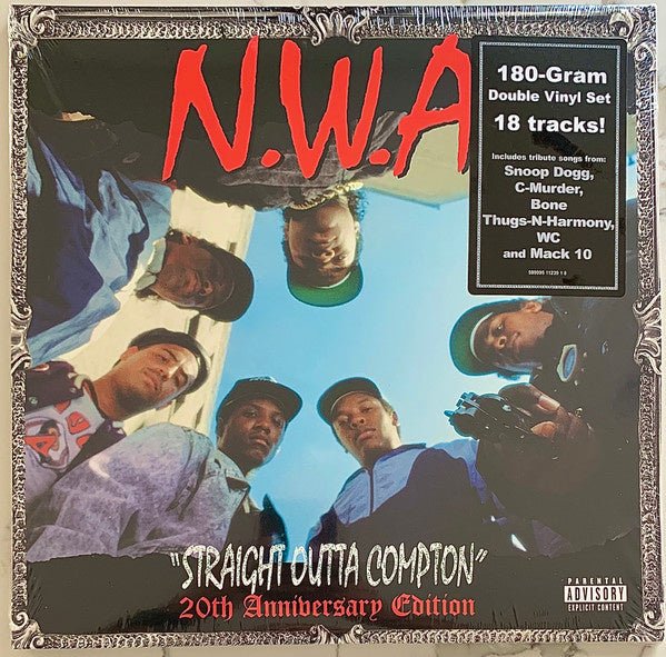N.W.A. - Straight Outta Compton (20th Anniversary Edition) - La Boîte Musicale - Vinyl Records - Vinyl Records -