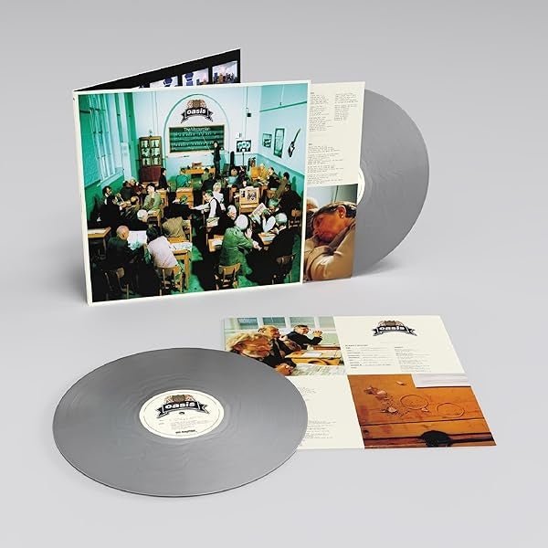 Oasis - The Masterplan (2LP / Silver Vinyl) Remastered Edition 25TH Anniversary - La Boîte Musicale - Vinyl Records - Vinyl Records -