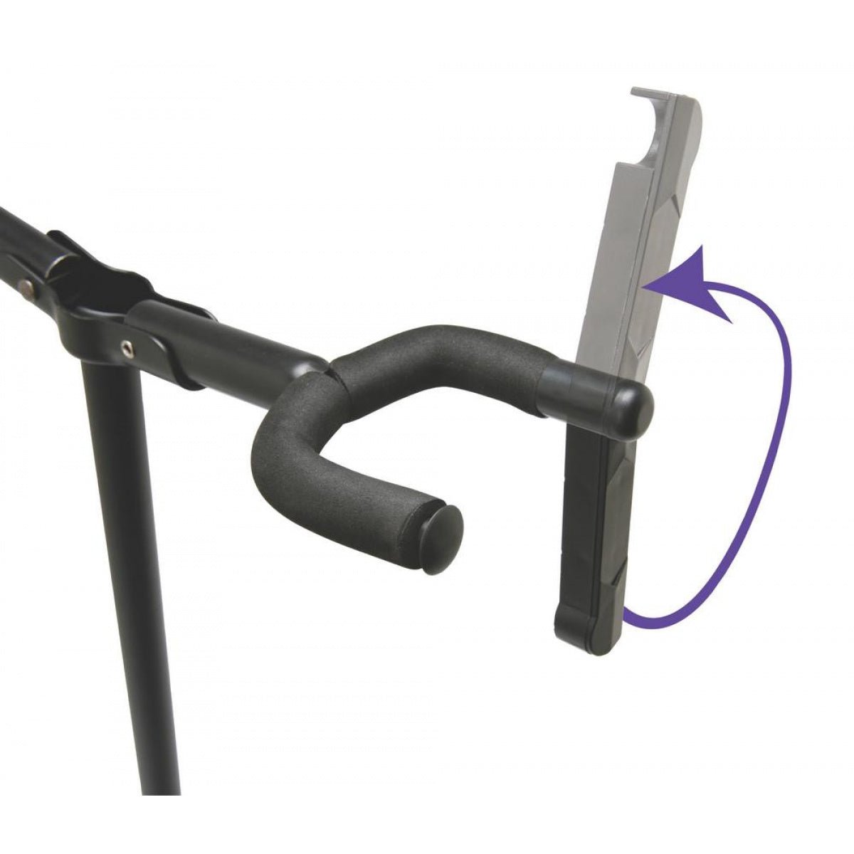 On - Stage Deluxe folding double guitar stand GS7221BD - La Boîte Musicale - On - stage -