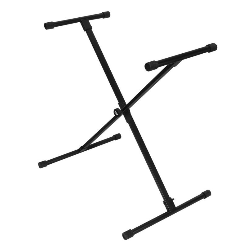On - Stage - Single - X Bullet Nose Keyboard Stand With Lok - Tight Construction - La Boîte Musicale - Keyboards Stands - On Stage -