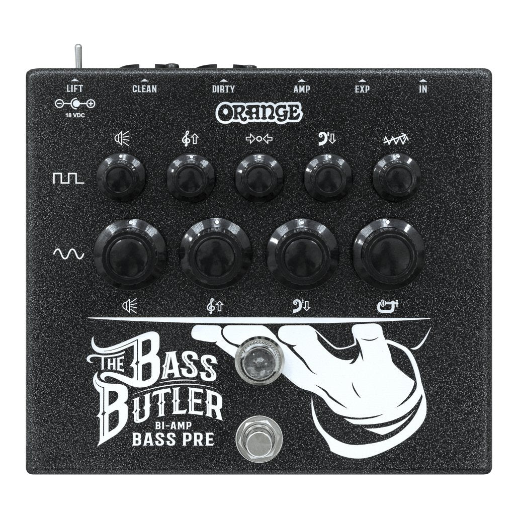 Orange - Bass Butler - La Boîte Musicale - Bass Pedals - Orange -