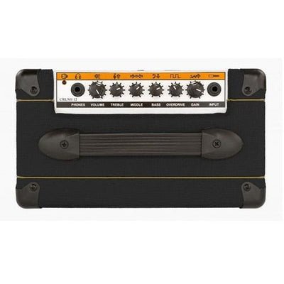 Orange - Crush 12 Guitar Amplifier Combo / Black color - La Boîte Musicale - Electric Guitar Amplifier - Orange -