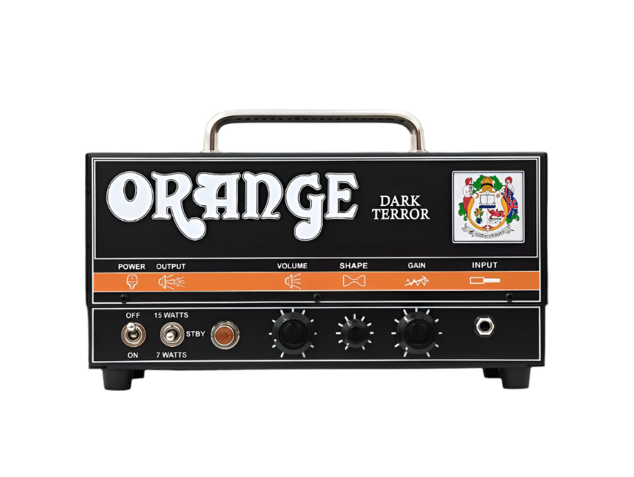 Orange - Dark Terror 15 Watt Guitar Head - La Boîte Musicale - Electric Guitar Amplifier - Orange -