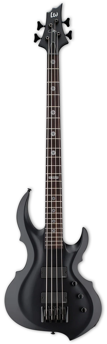 ESP LTD TA-604 FRX Tom Ayara, Black Satin