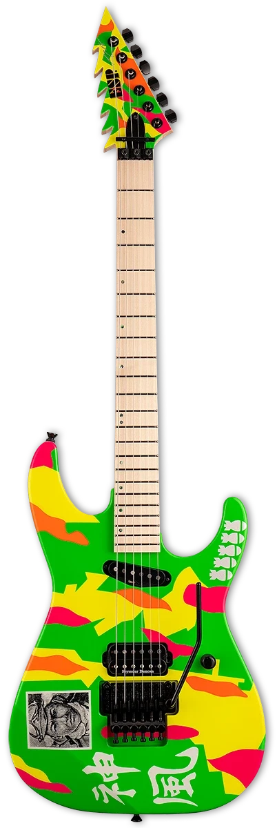 ESP Georges Lynch Kamikaze 4, Kami-4 with Graphic
