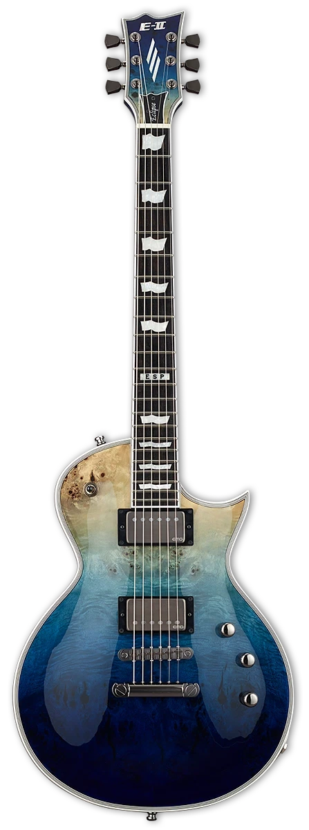 ESP E-II ECLIPSE 6-string Left-handed, Blue Natural Fade