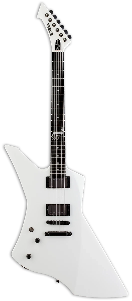 ESP James Hetfield Snakebyte Left-handed, Snow White