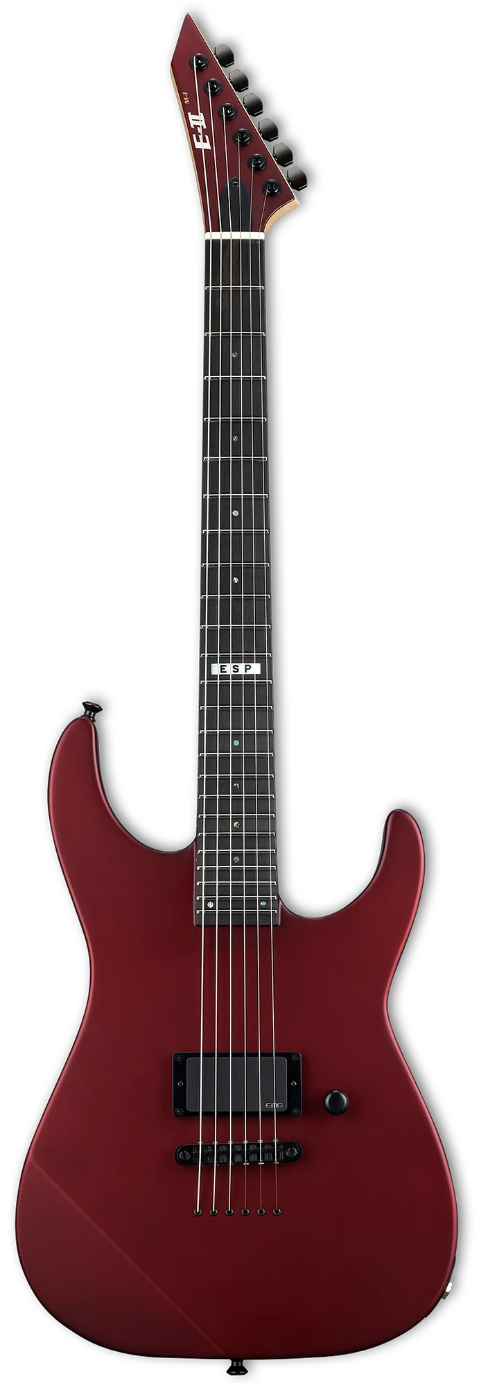 ESP E-II M-I NT, Deep Candy Apple Red Satin