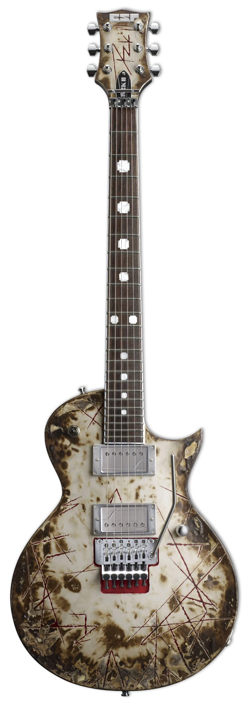 ESP RZK-II Richard Z, Distress Burnt