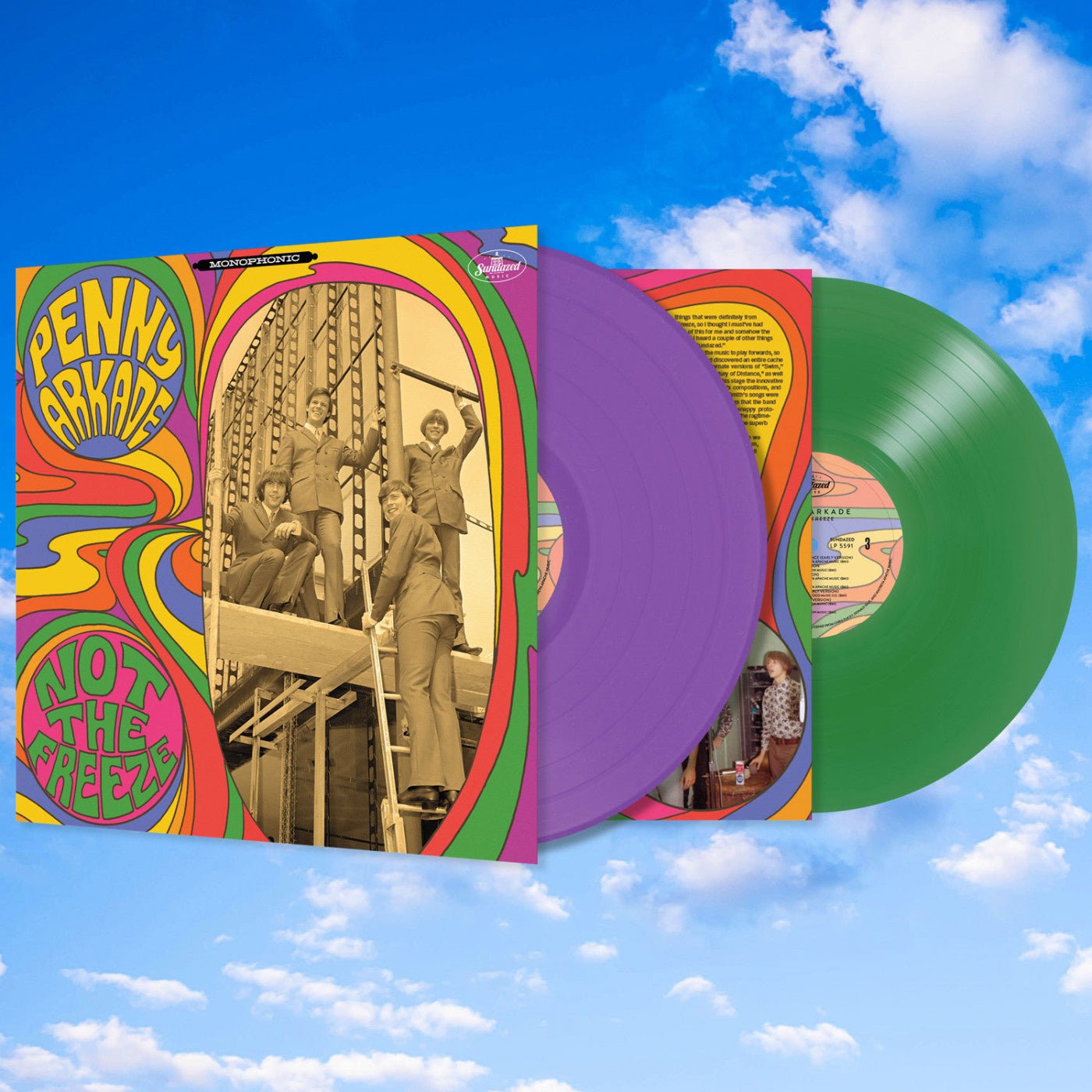 Penny Arkade / Not The Freeze 2LP Green & Purple Vinyl - La Boîte Musicale - Vinyl Records - Vinyl Records -