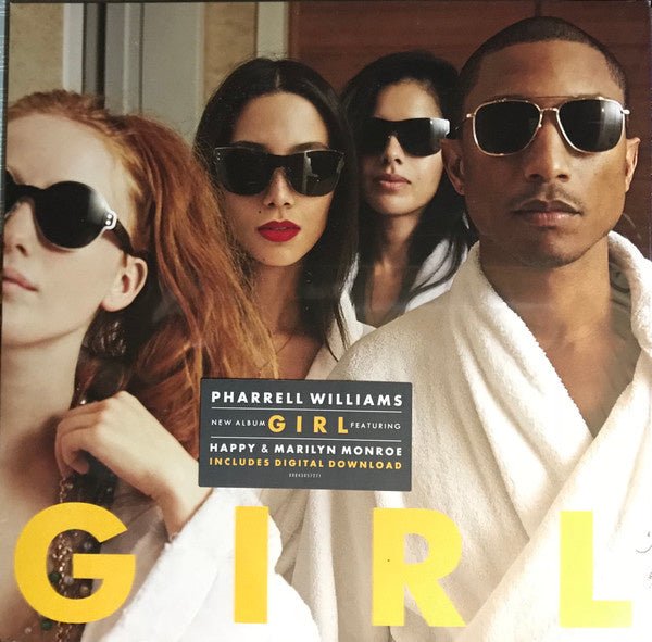 Pharrell Williams – G I R L - La Boîte Musicale - Vinyl Records - Vinyl Records -
