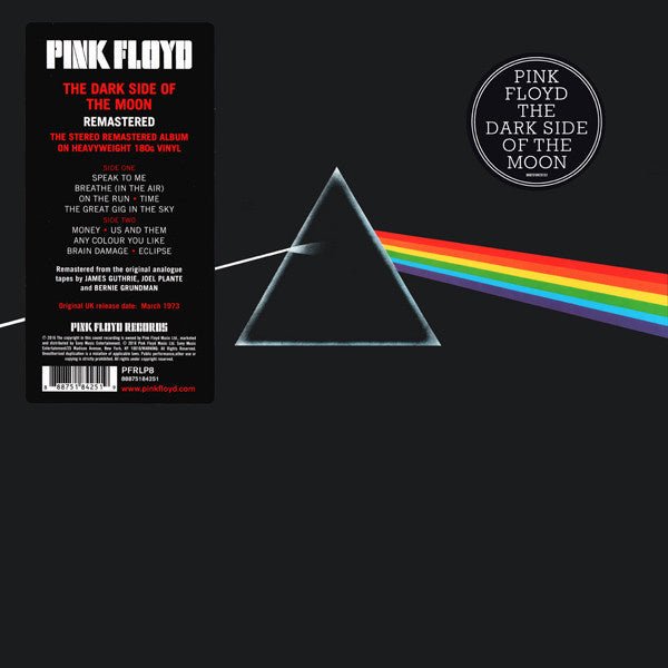 Pink Floyd - Dark Side Of The Moon - La Boîte Musicale - Vinyl Records - Vinyl Records -