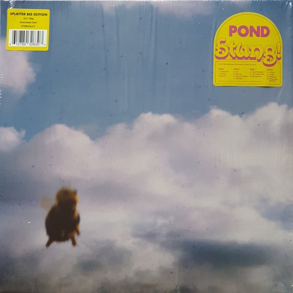 Pond - Stung! 2LP splatter bee coloured - La Boîte Musicale - Vinyl Records - La Boîte Musicale -