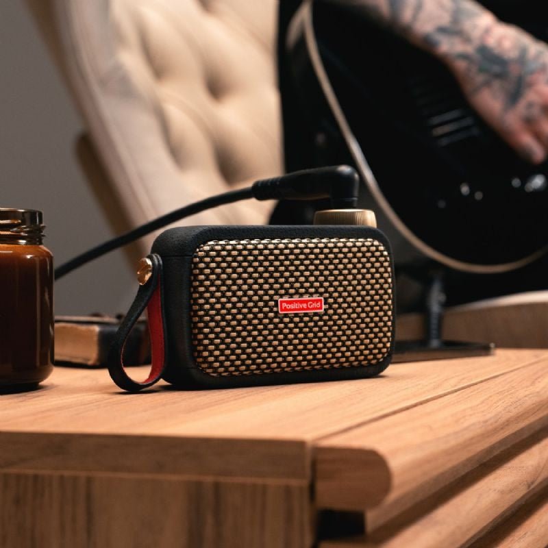 Positive Grid - Ultra - portable Smart Guitar Amp and Bluetooth Speaker - La Boîte Musicale - Electric Guitar Amplifier - Positive Grid -