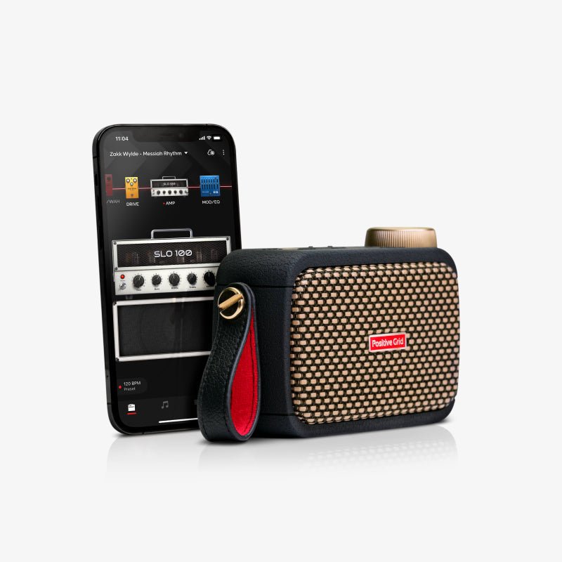 Positive Grid - Ultra - portable Smart Guitar Amp and Bluetooth Speaker - La Boîte Musicale - Electric Guitar Amplifier - Positive Grid -