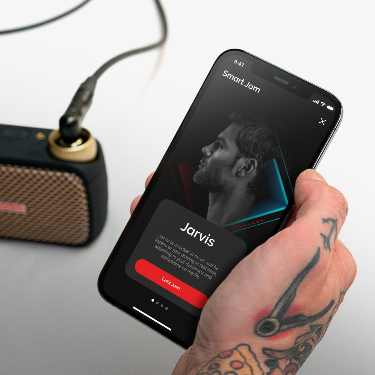 Positive Grid - Ultra - portable Smart Guitar Amp and Bluetooth Speaker - La Boîte Musicale - Electric Guitar Amplifier - Positive Grid -