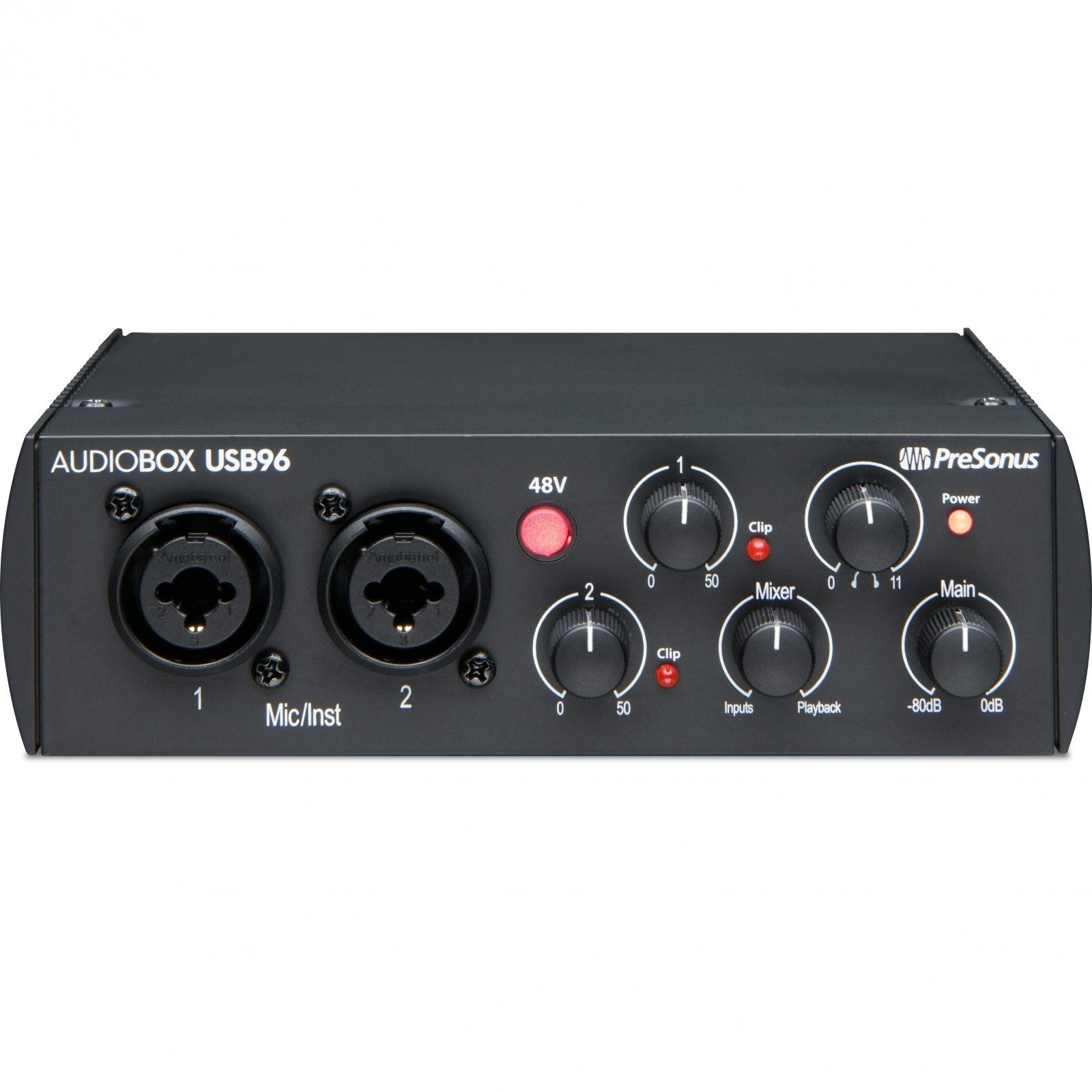 PreSonus AudioBox USB 96 USB Audio Interface - 25th Anniversary Edition - La Boîte Musicale - Interfaces - Presonus -