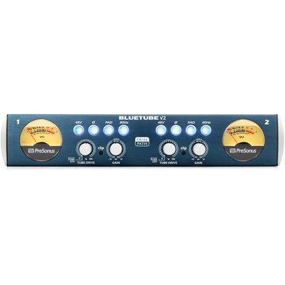 PreSonus BlueTUBE DP V2 Micinstrument Tube Preamp - La Boîte Musicale - Preamps - Presonus -