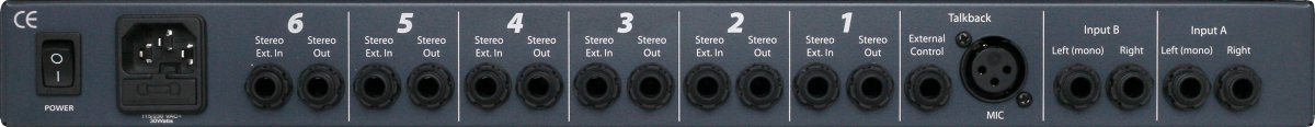 PreSonus - HP60 6 - Channel Headphone Mixing Systems - La Boîte Musicale - Mixers - Presonus -