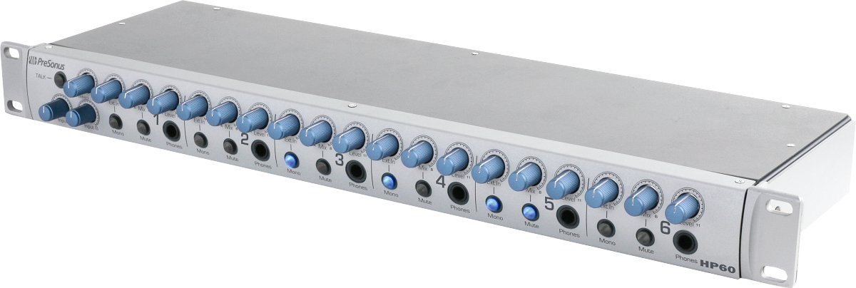 PreSonus - HP60 6 - Channel Headphone Mixing Systems - La Boîte Musicale - Mixers - Presonus -