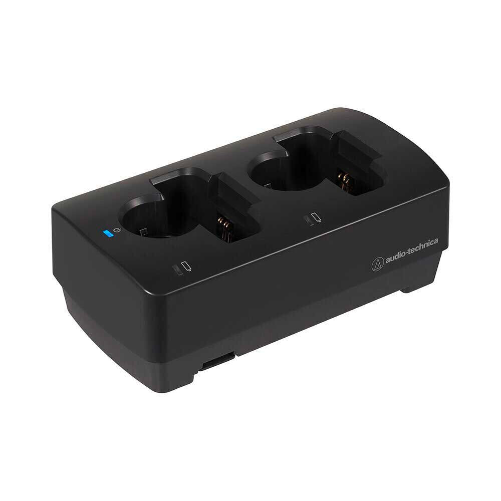 Audio-Technica ATW-CHG3NAAD Networked System 20 Pro & 3000-Series Two-Bay Charging Station w/ Power Adapter