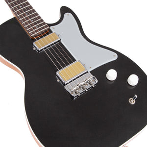 Harmony Jupiter Thinline Electric Guitar with Case - Space Black