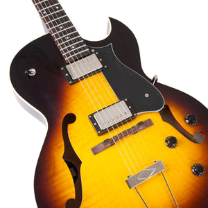 Heritage Standard H-575 Hollow Guitar v2 - Original Sunburst - product image 2
