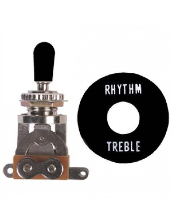 Profile - 3 - Way Toggle Switch Black - La Boîte Musicale - Switches - Profile -