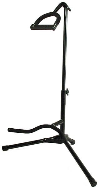 Profile - Black Guitar Stand With Rubber Padded Neck Support - La Boîte Musicale - La Boîte Musicale -