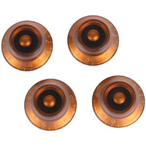 Profile Vintage Gibson Type Knob Amber (4) - La Boîte Musicale - Profile -