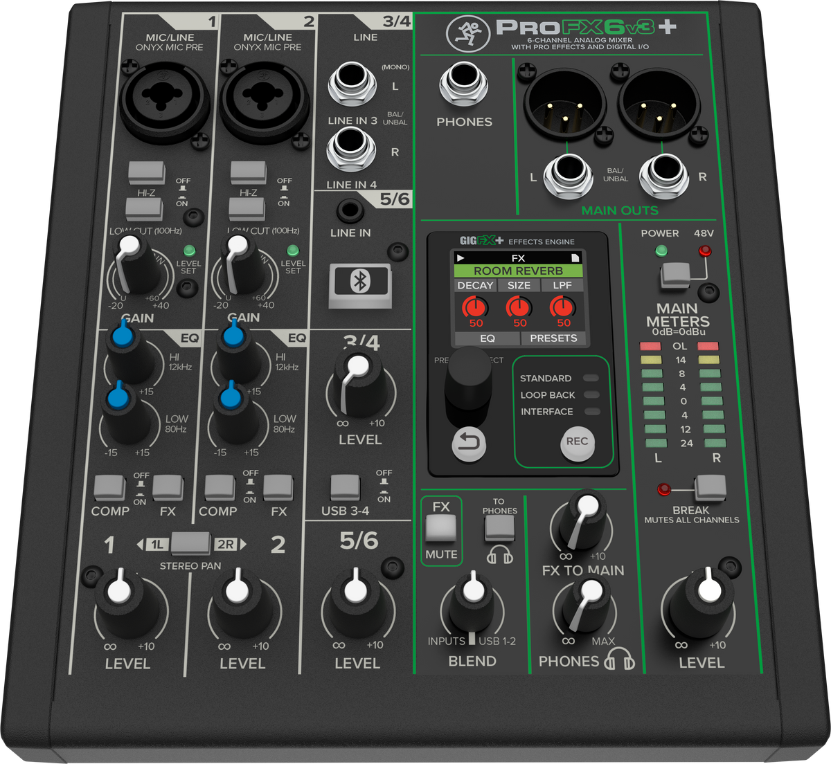 Mackie ProFX6v3+
