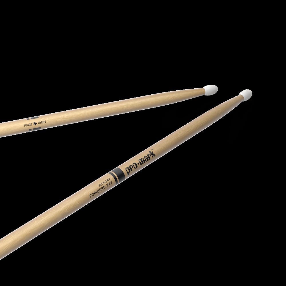 Promark - Forward 747 Lacquered Hickory Nylon - La Boîte Musicale - La Boîte Musicale -