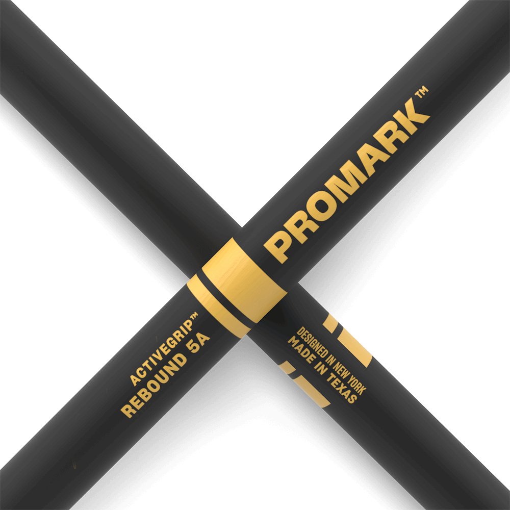 Promark - Rebound 5A Active Grip Clear Drumsticks - La Boîte Musicale - Drum Sticks - D'addario -