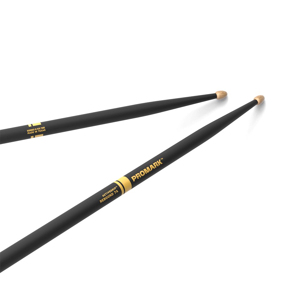 Promark - Rebound 7A Wood Tip Activre Grip Drumsticks - La Boîte Musicale - Drum Sticks - D'addario -