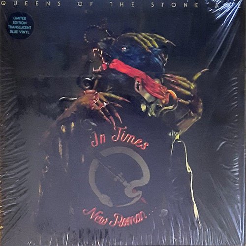 Queens Of The Stone Age - In Times New Roman L.E. Blue Vinyl - La Boîte Musicale - Vinyl Records - Vinyl Records -