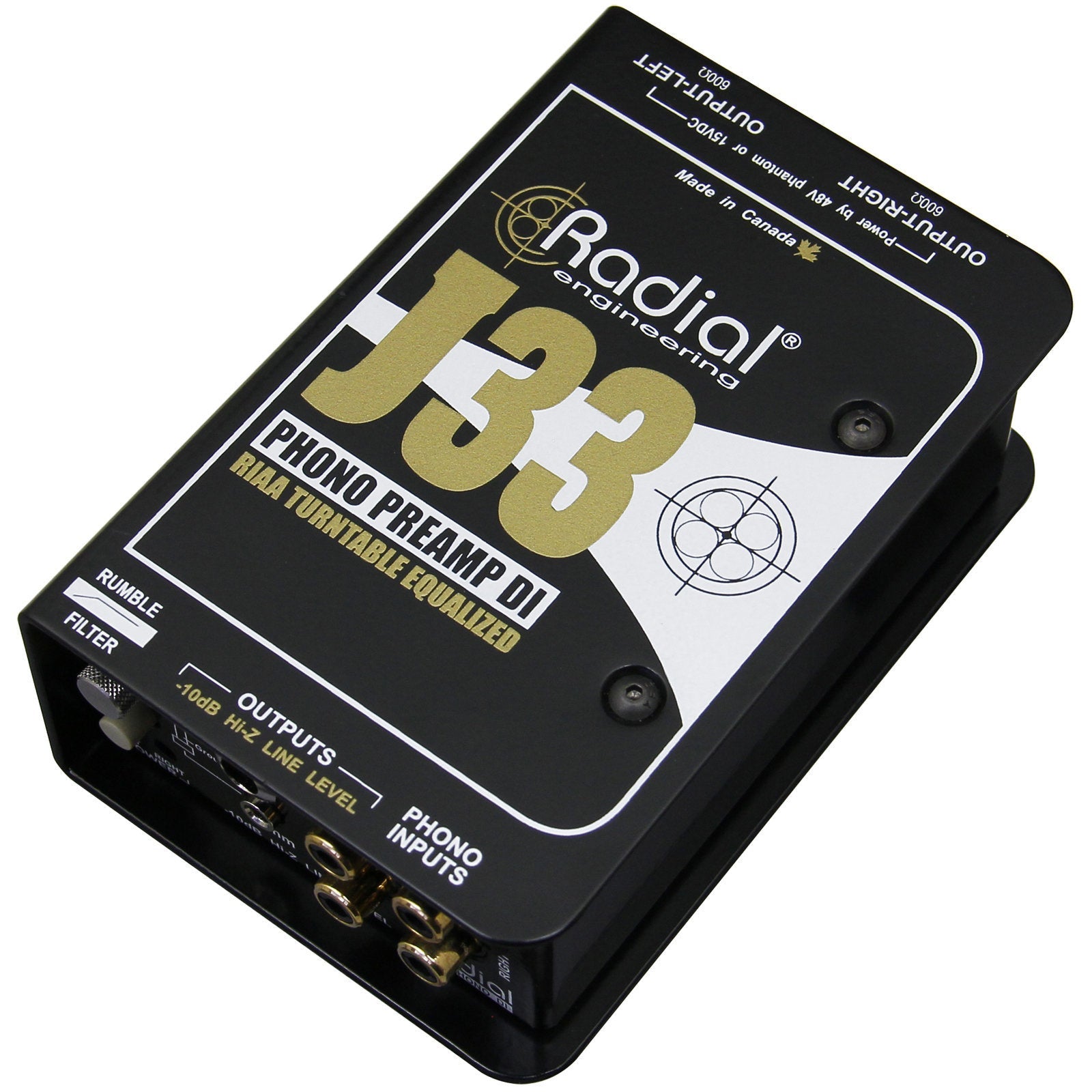 Radial J33 phono preamp - La Boîte Musicale - Radial -