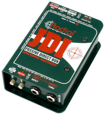 Radial JDI passive DI - La Boîte Musicale - Radial -