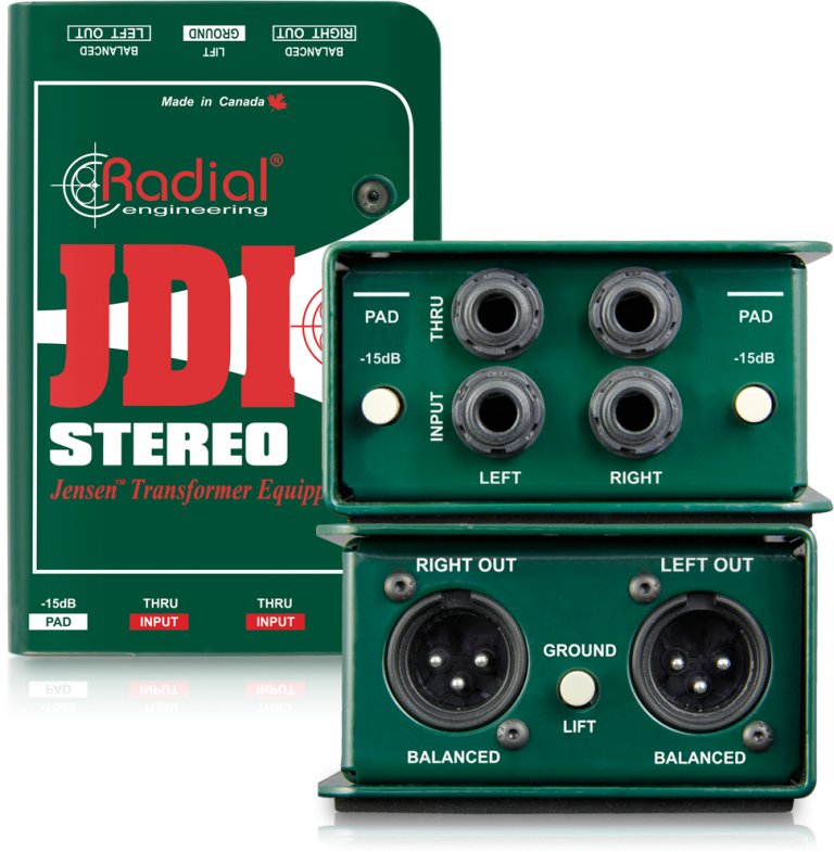 Radial JDI Stereo - La Boîte Musicale - Radial -