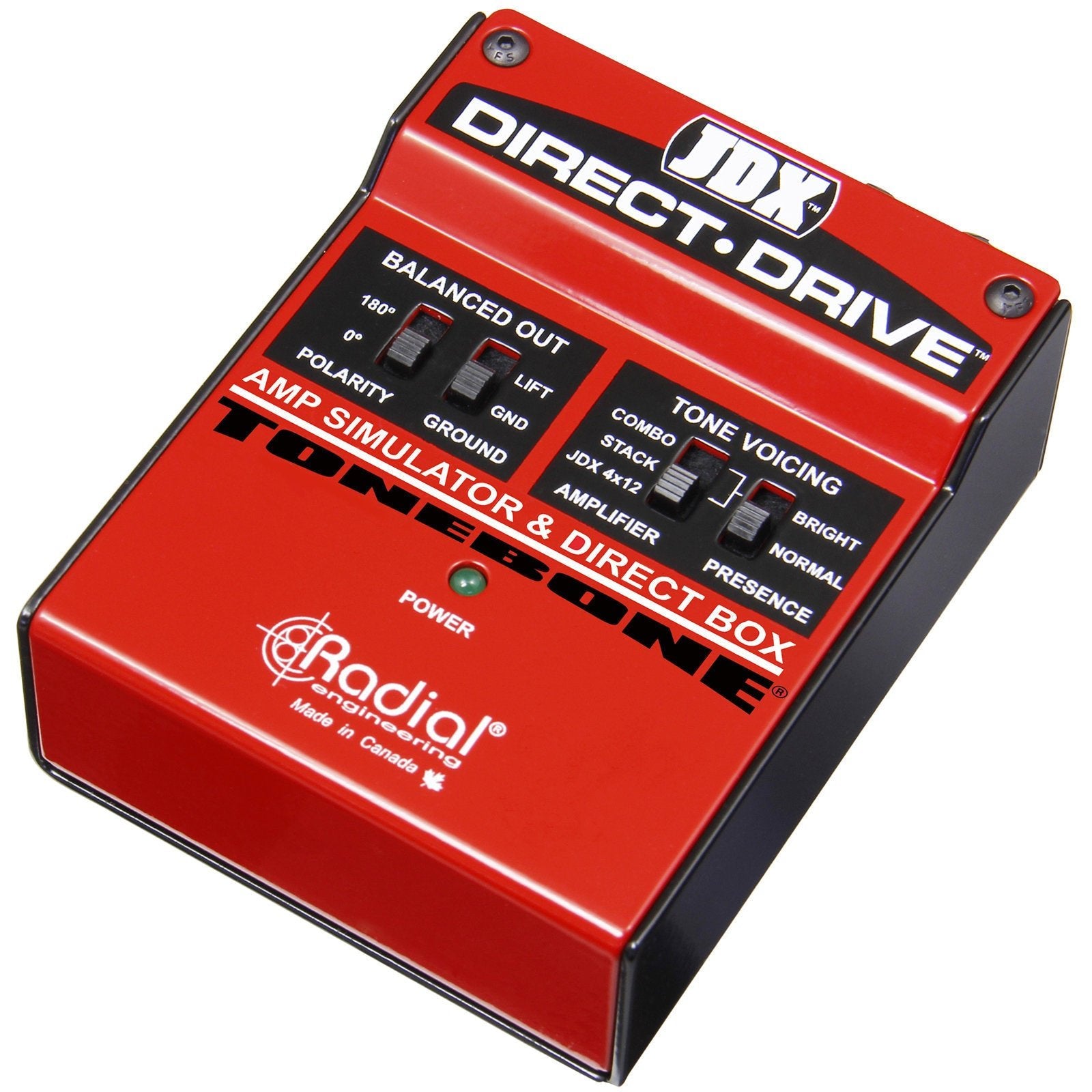 Radial JDX direct drive DI amp simulateur - La Boîte Musicale - Radial -